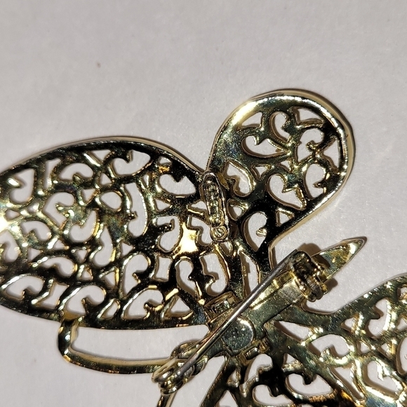 Stamped Butterfly 🦋 Brooch - Picture 6 of 8